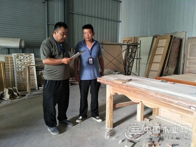 河南鄢陵县开展木制品加工企业安全生产专项执法检查